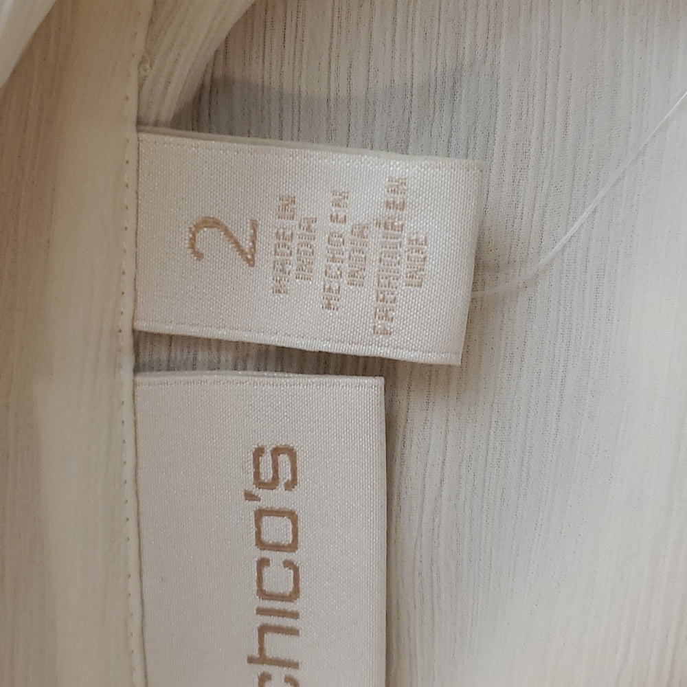 NWT Chico's Blouse71923 - Picture 8 of 11